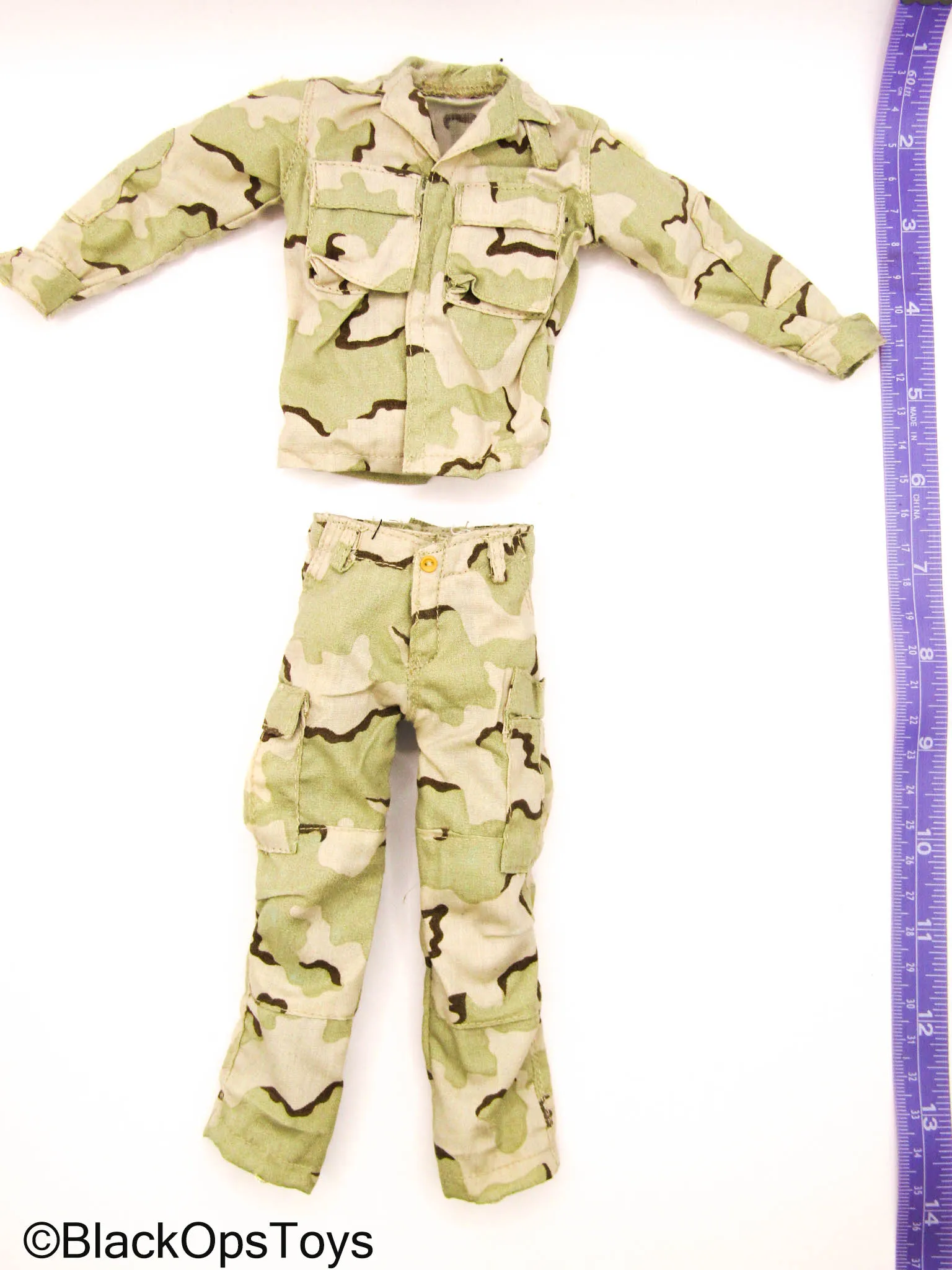 3C Desert Camo Combat Uniform Set