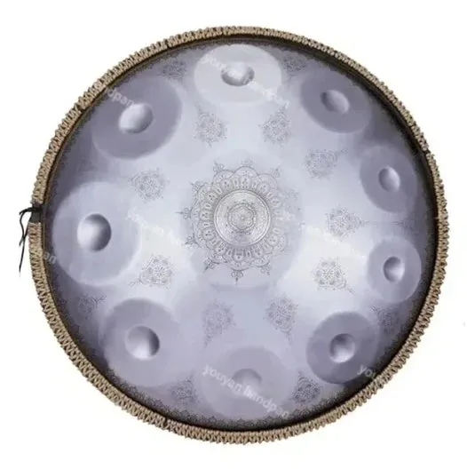 9/10/12/14 Tone Handpan Drum 22 Inches 432hz,440hz D Minor Steel Tongue Drum Yoga Meditation  Music Drums Percussion Instruments