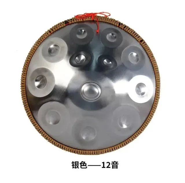 9/10/12/14 Tone Handpan Drum 22 Inches 432hz,440hz D Minor Steel Tongue Drum Yoga Meditation  Music Drums Percussion Instruments