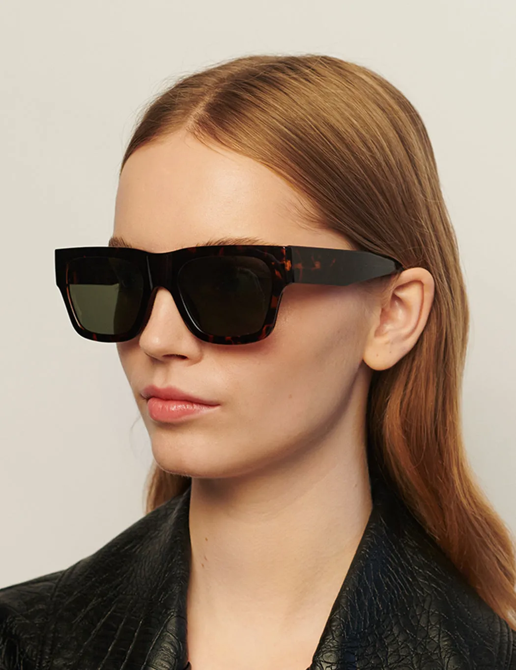 A. Kjaerbede Agnes Sunglasses - Demi Tortoise