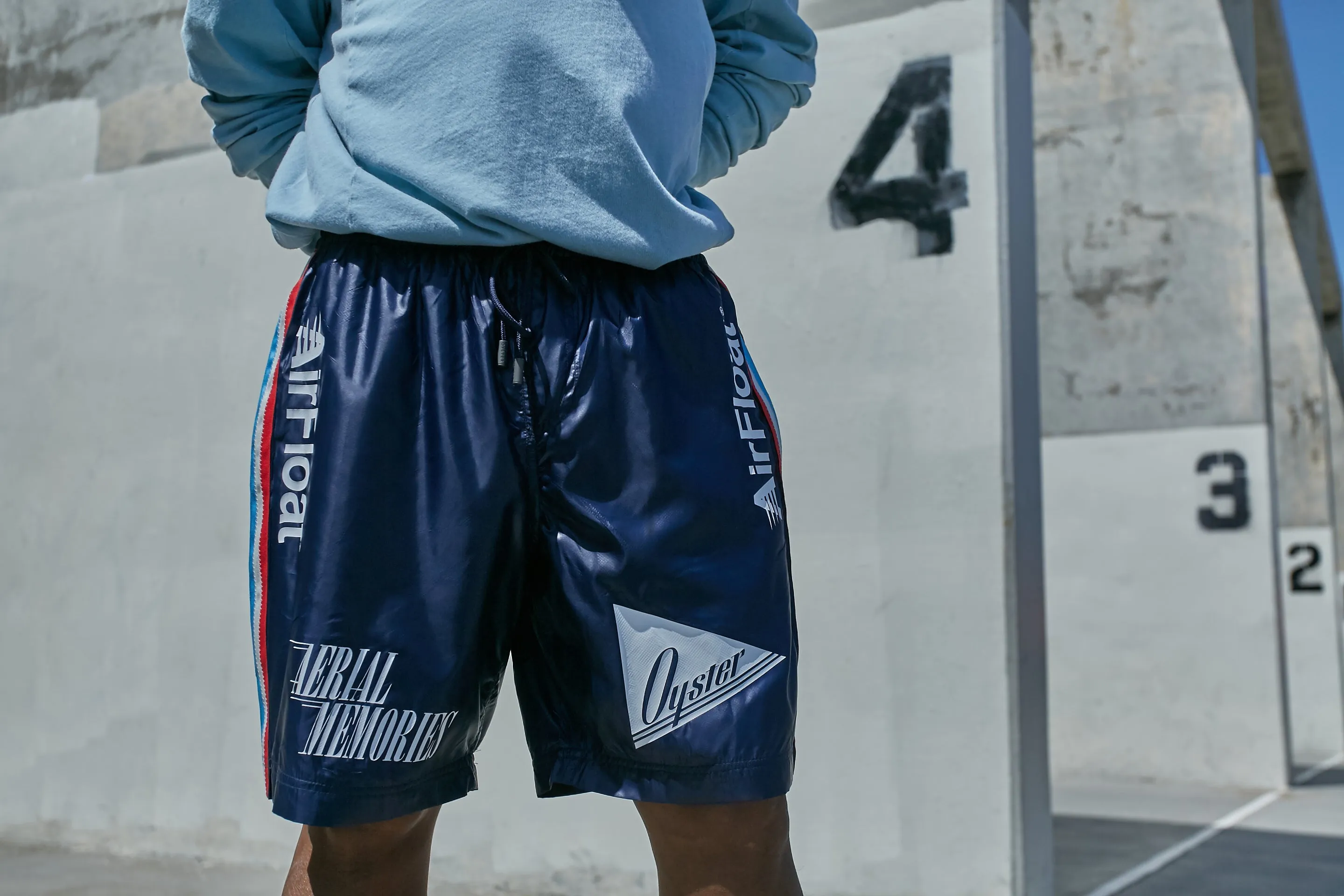 AIRFLOAT HANDBALL SHORT (NAVY)