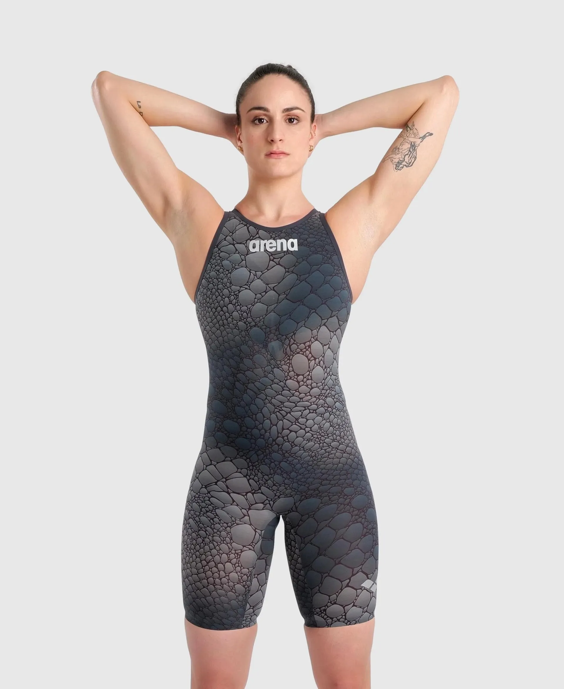 Arena Women's Powerskin Carbon Air 2 Openback | Gator Limited Edition | Night Gator