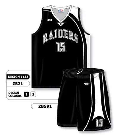 Athletic Knit Custom Sublimated Matching Basketball Uniform Set Design 1132