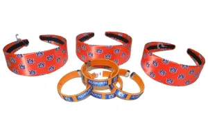 Auburn Tigers Jenkins Enterprises Headband and Bracelet Accessory Pack