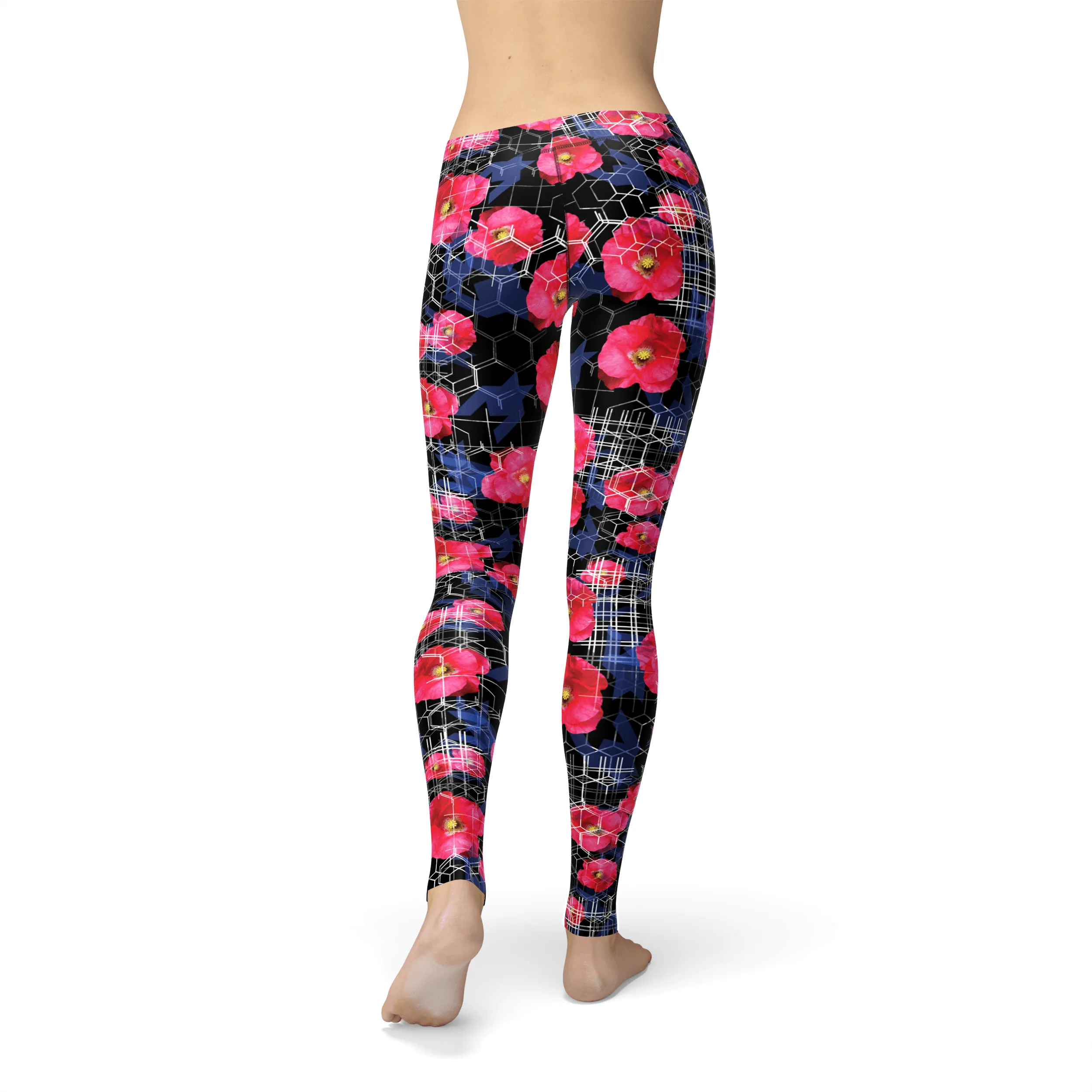 Avery Digital Flowers Leggings