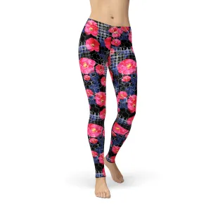 Avery Digital Flowers Leggings