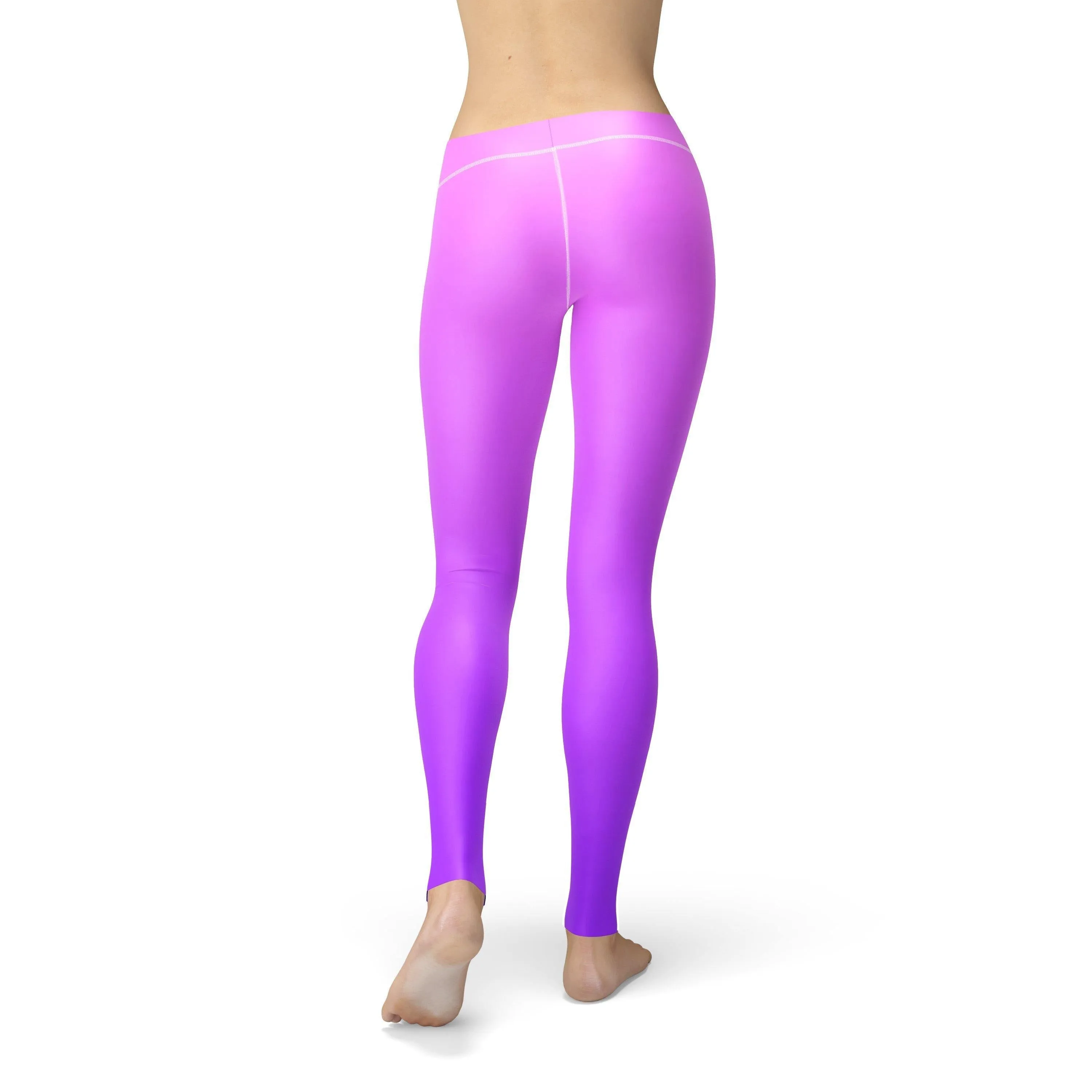 Avery Pink Purple Ombre Leggings