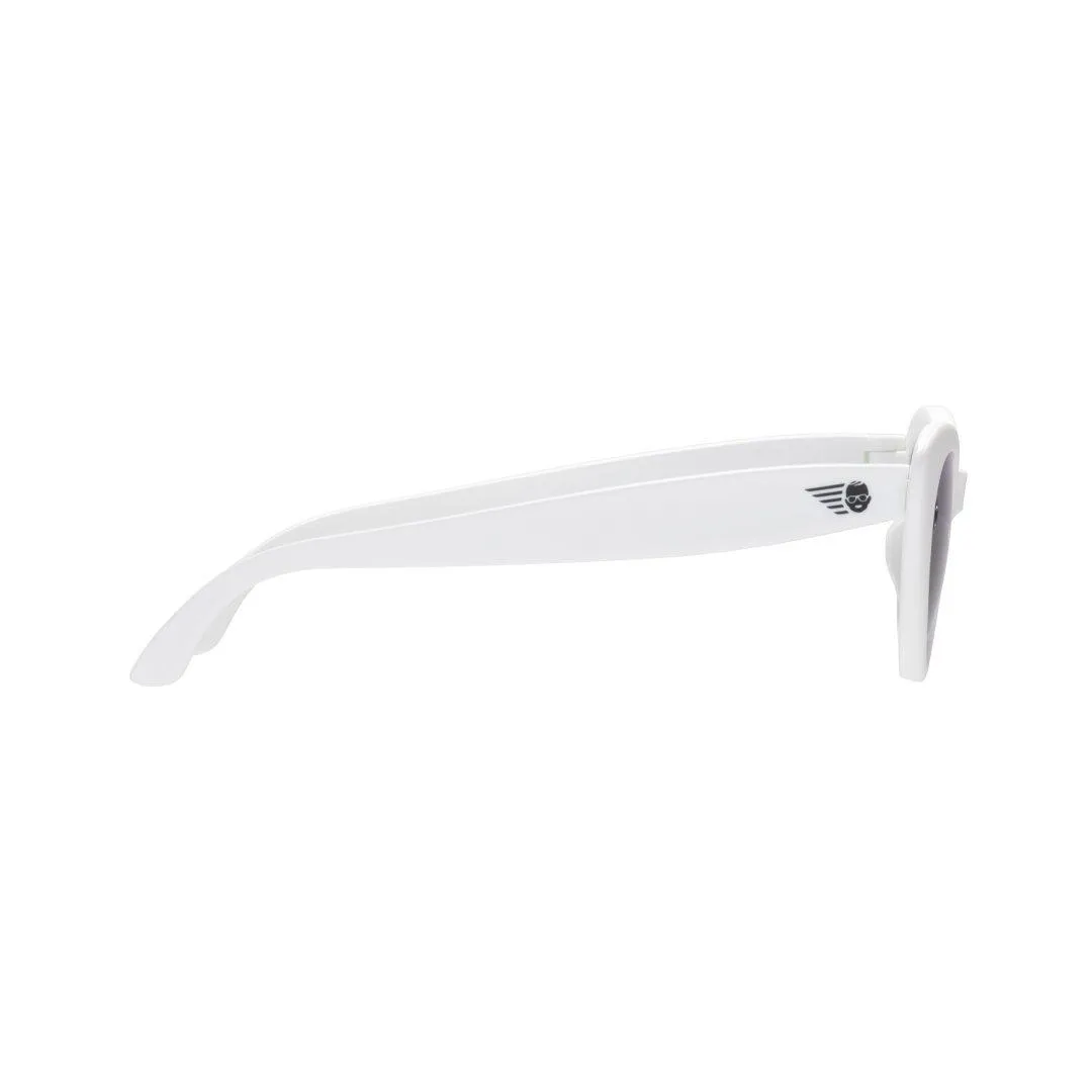 Babiators Original Cat-Eye Sunglasses - Wicked White