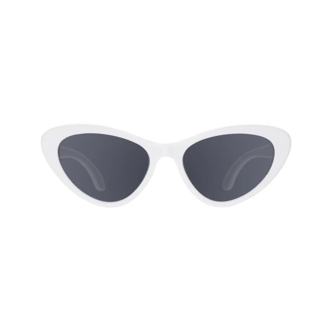 Babiators Original Cat-Eye Sunglasses - Wicked White