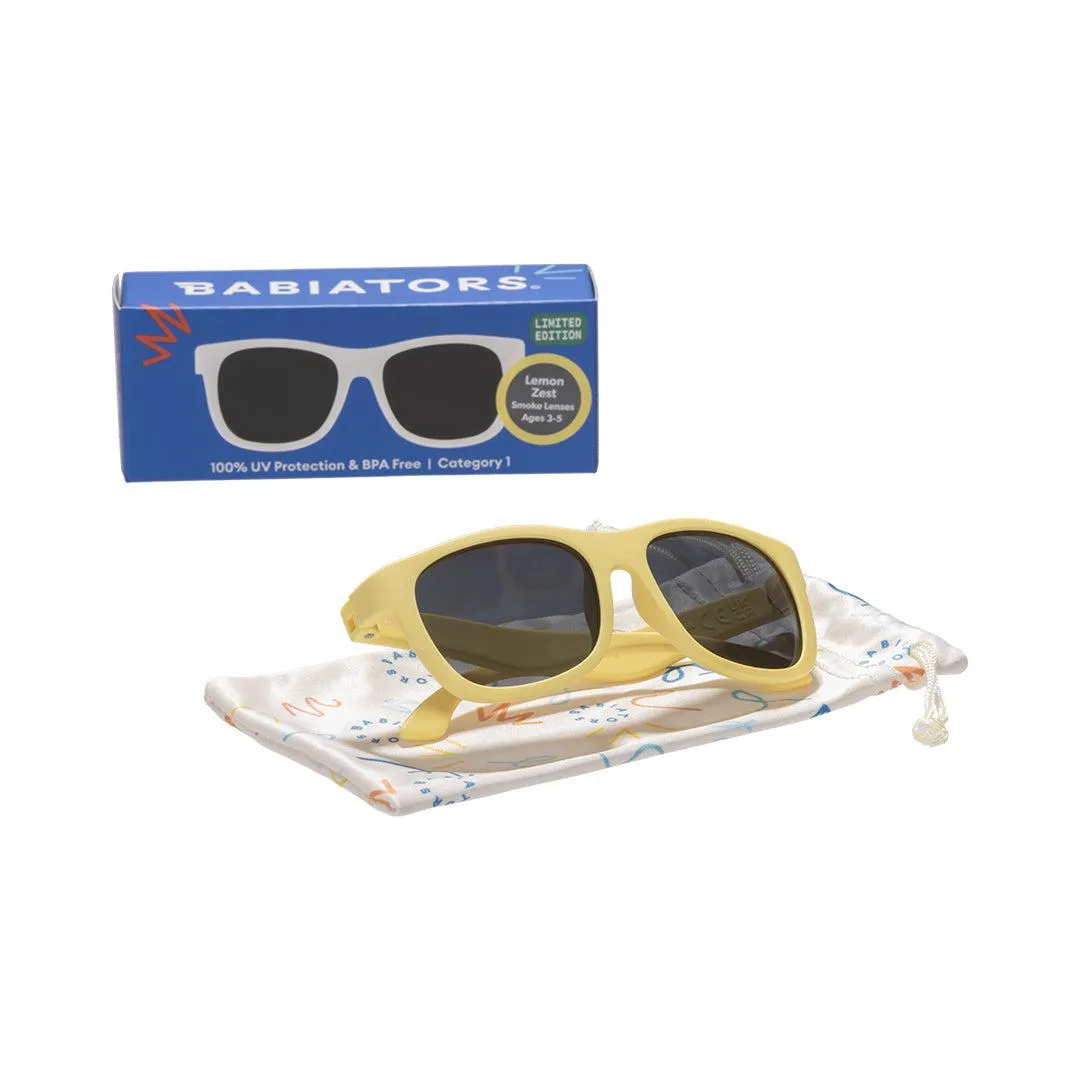 Babiators Original Navigator Sunglasses - Lemon Zest