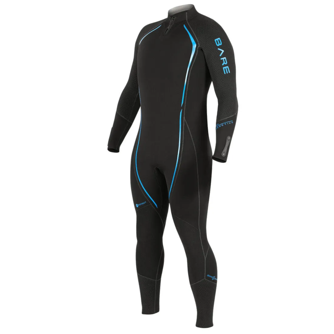 Bare 3mm Reactive Mens Graphene OMNIRED Full Scuba Wetsuit