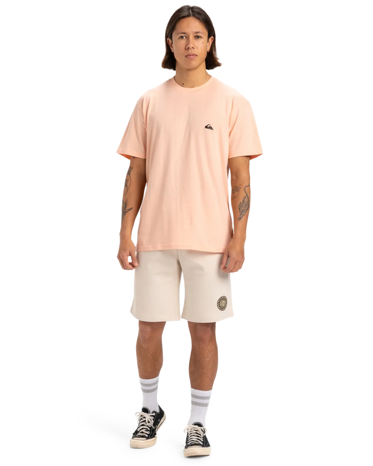 Basic T-Shirt in Peach Parfait