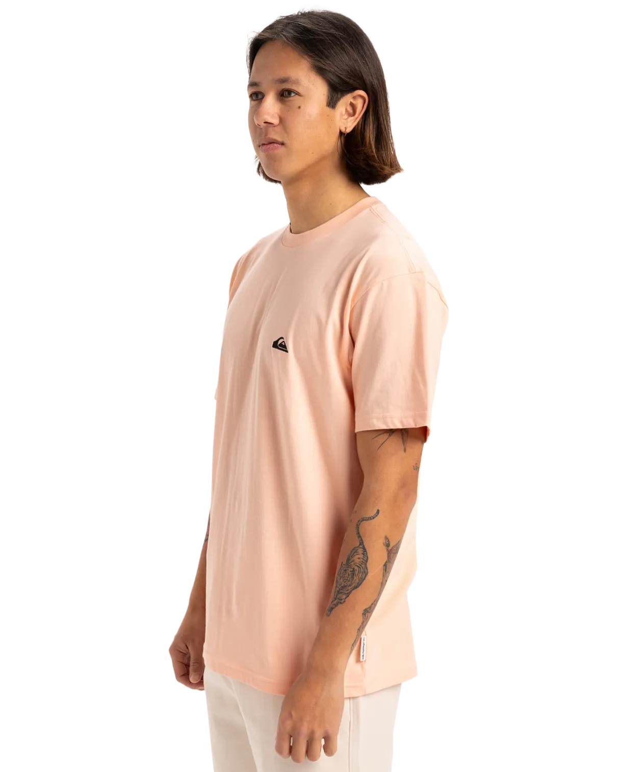 Basic T-Shirt in Peach Parfait