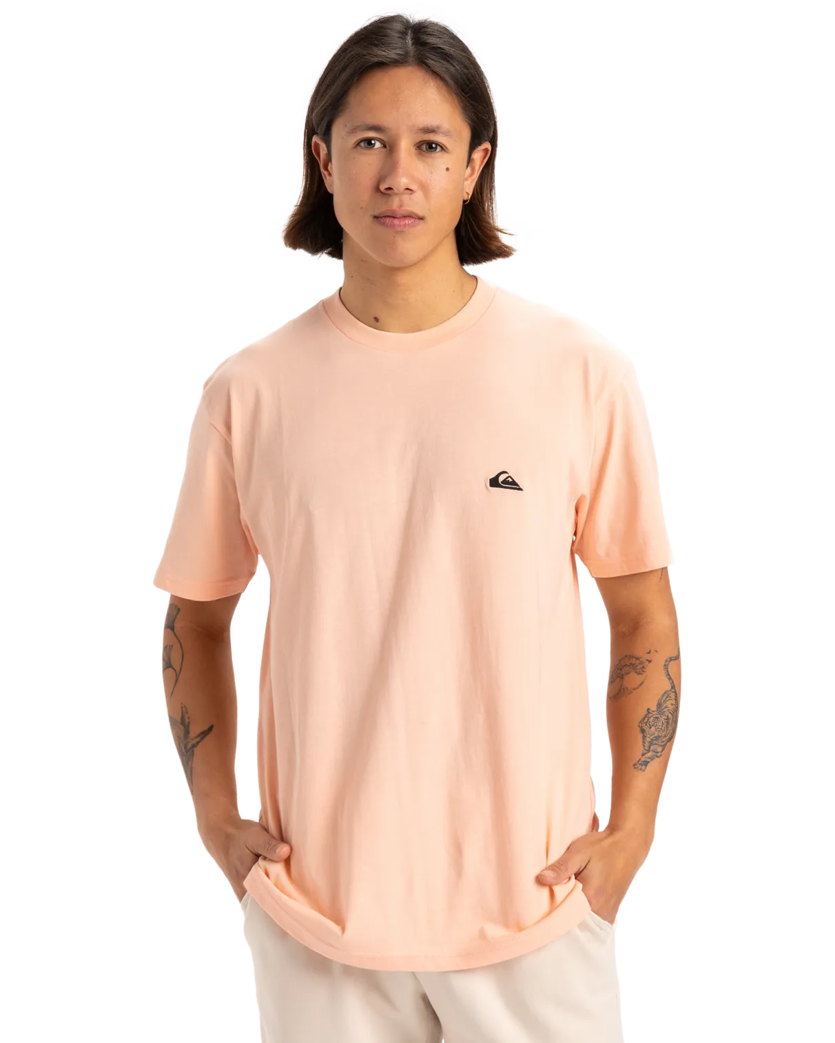 Basic T-Shirt in Peach Parfait