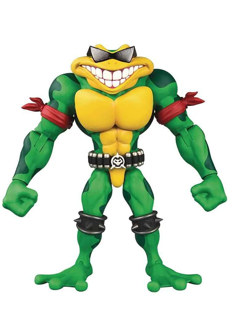 Battletoads Anthology Collection Wave 1 Rash 6 Inch Action Figure