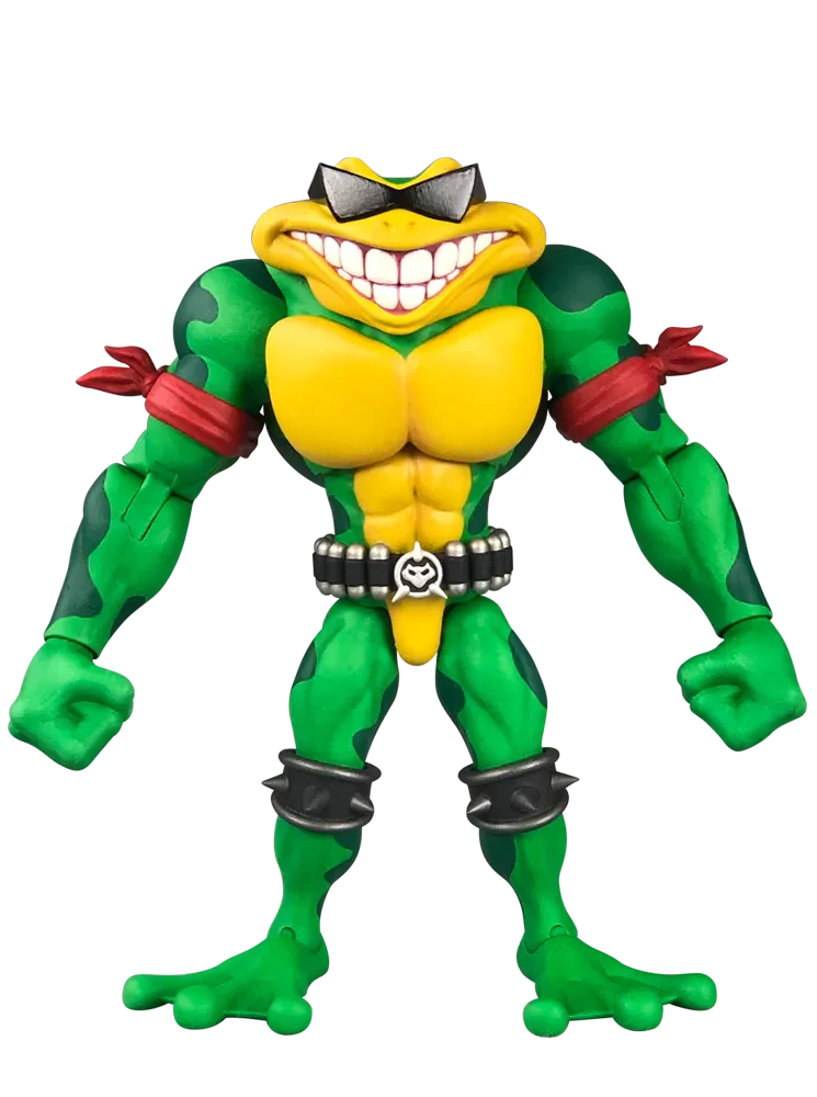 Battletoads Wave 1 Rash 6" Inch Action Figure - Premium DNA Toys