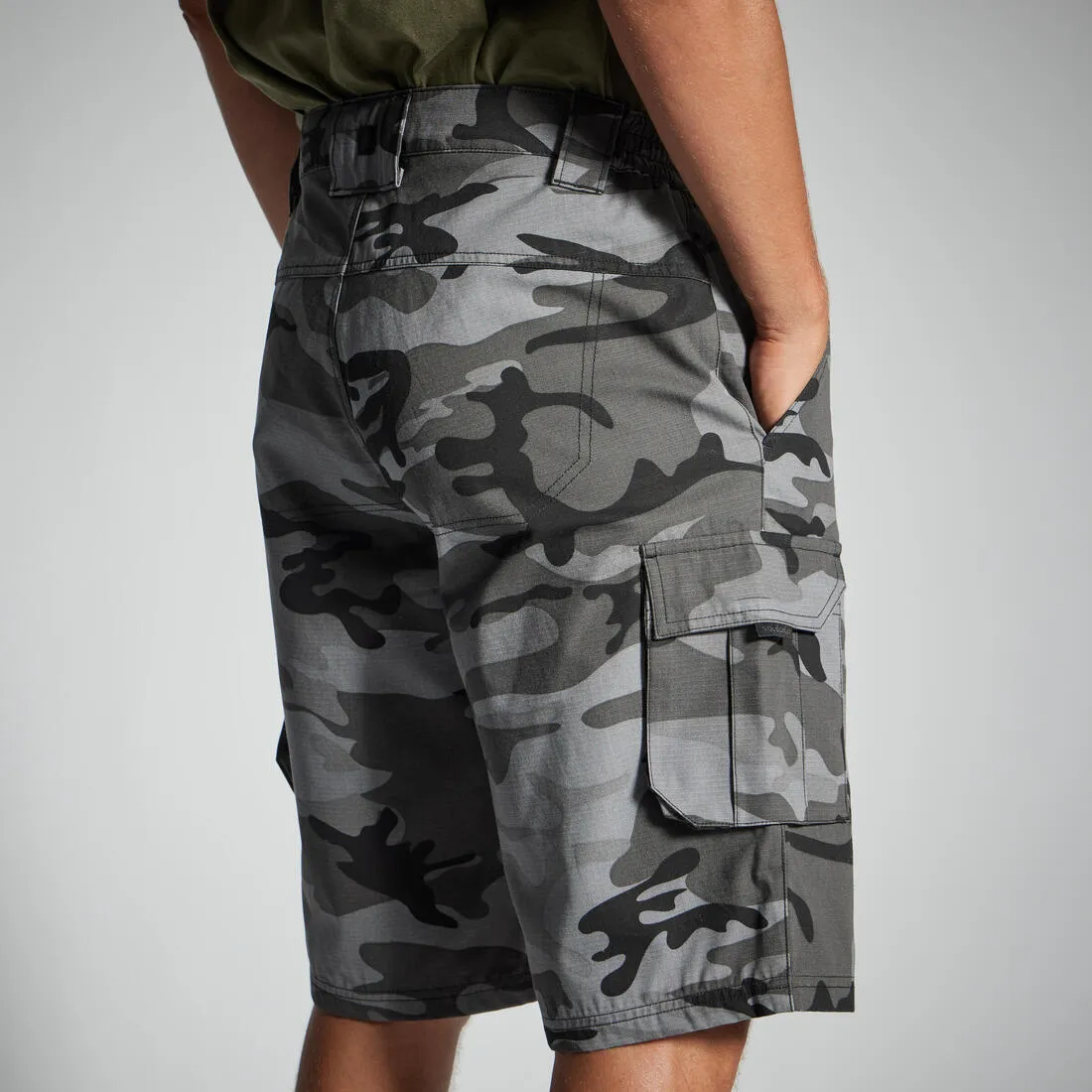 BERMUDA CARGO 500 CAMO WOODLAND BLCK