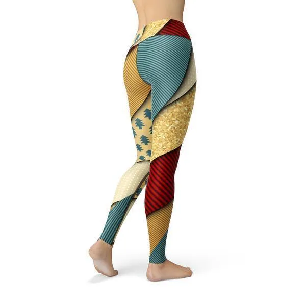 Beverly Golden Present Leggings