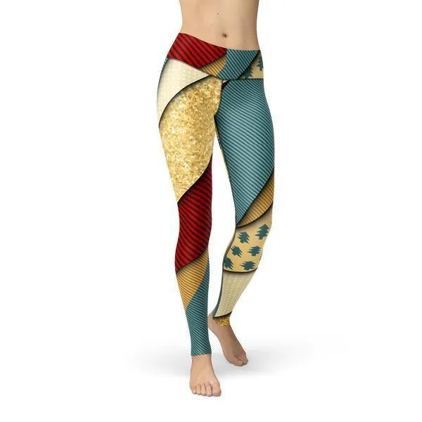 Beverly Golden Present Leggings