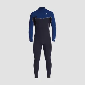 Billabong Revolution 3/2mm Chest Zip Wetsuit Dark Royal