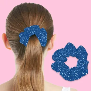 Blue Hair Scrunchie