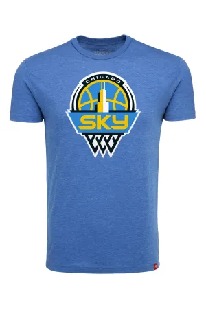 Chicago Sky Blue Sportiqe Comfy Logo Tee