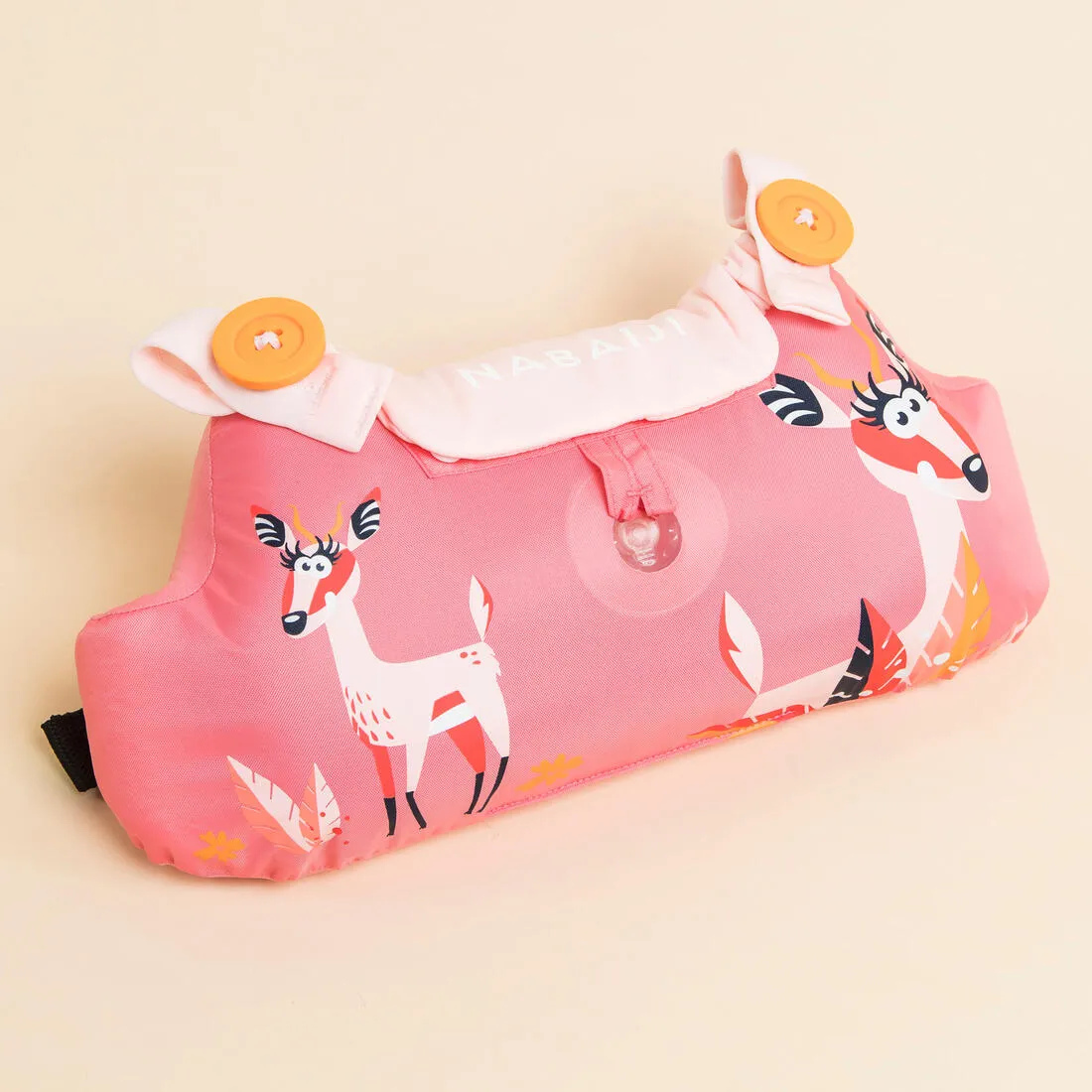 Child's TISWIM adaptable armband-waistbands Pink Printed "PINK FLAMINGO"