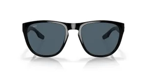 Costa Del Mar Irie Black Frame - Gray Plastic Lens - Polarized Sunglasses