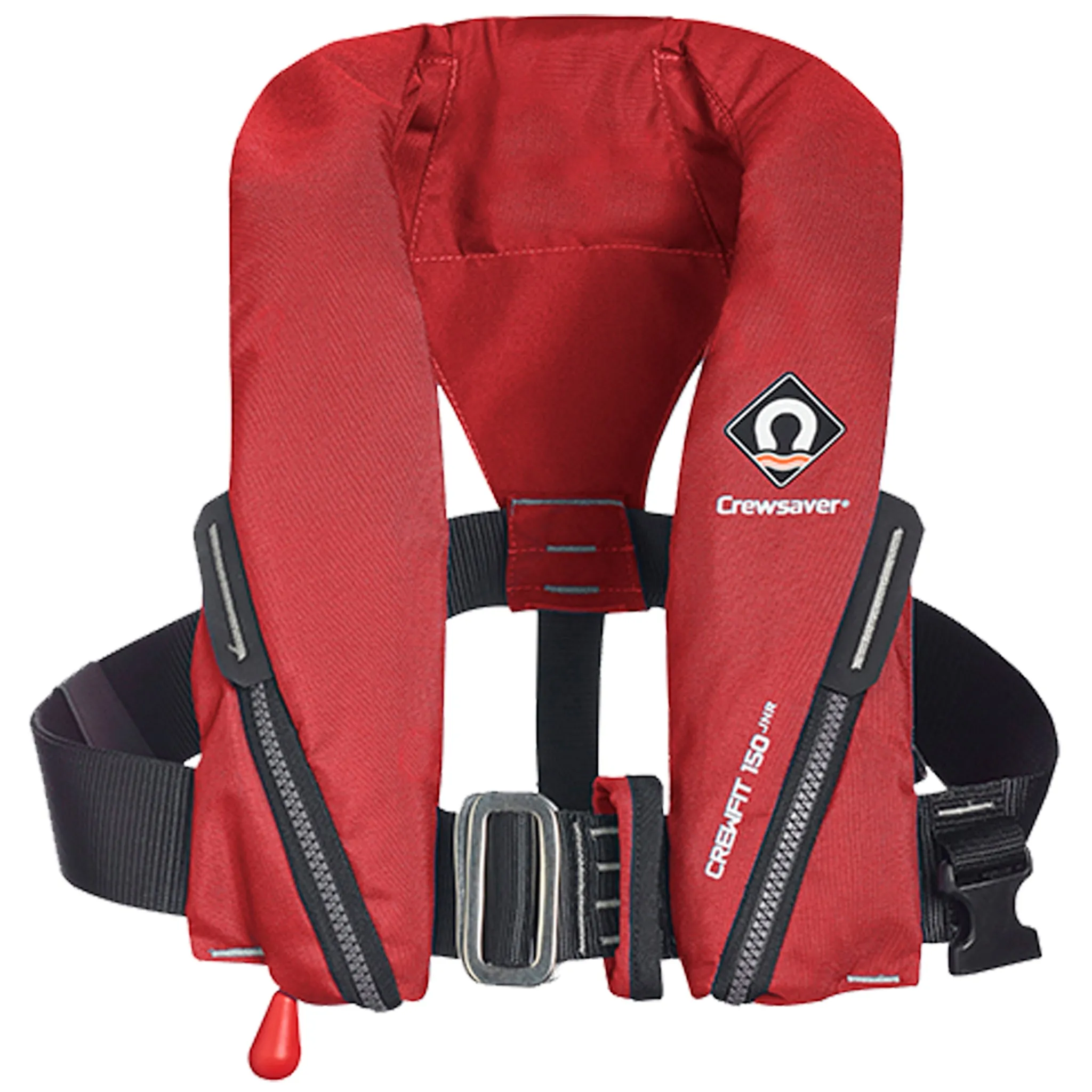 Crewsaver Crewfit Junior Auto Lifejacket Red 150N with Harness