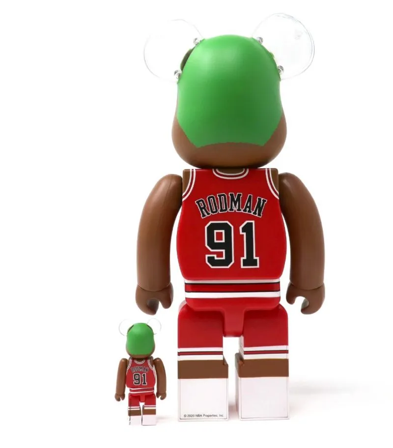 Dennis Rodman 100% & 400%  Be@rbrick