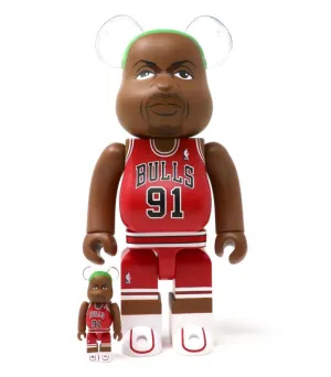 Dennis Rodman 100% & 400%  Be@rbrick