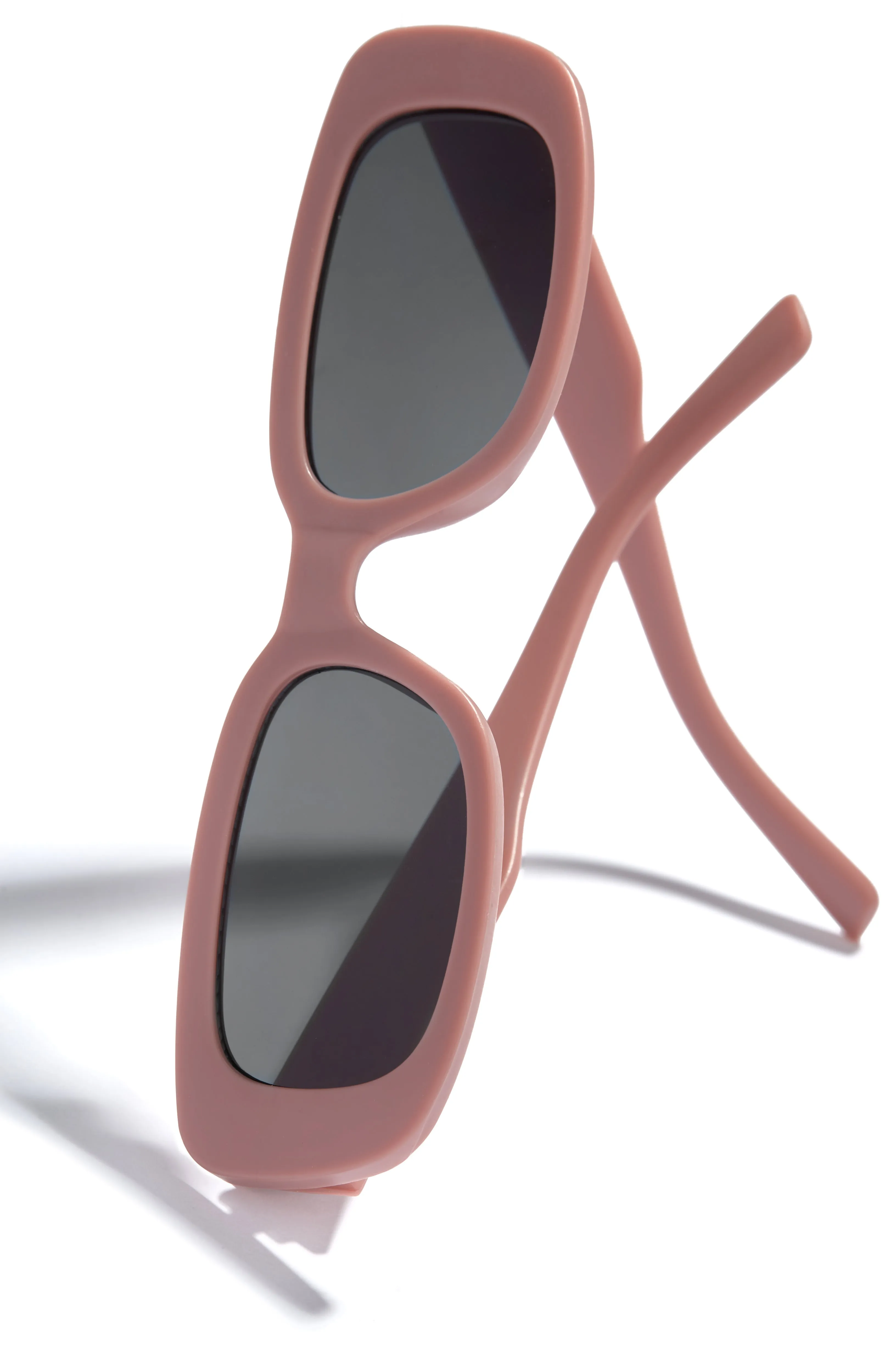 Devani Rectangle Sunglasses - Pink