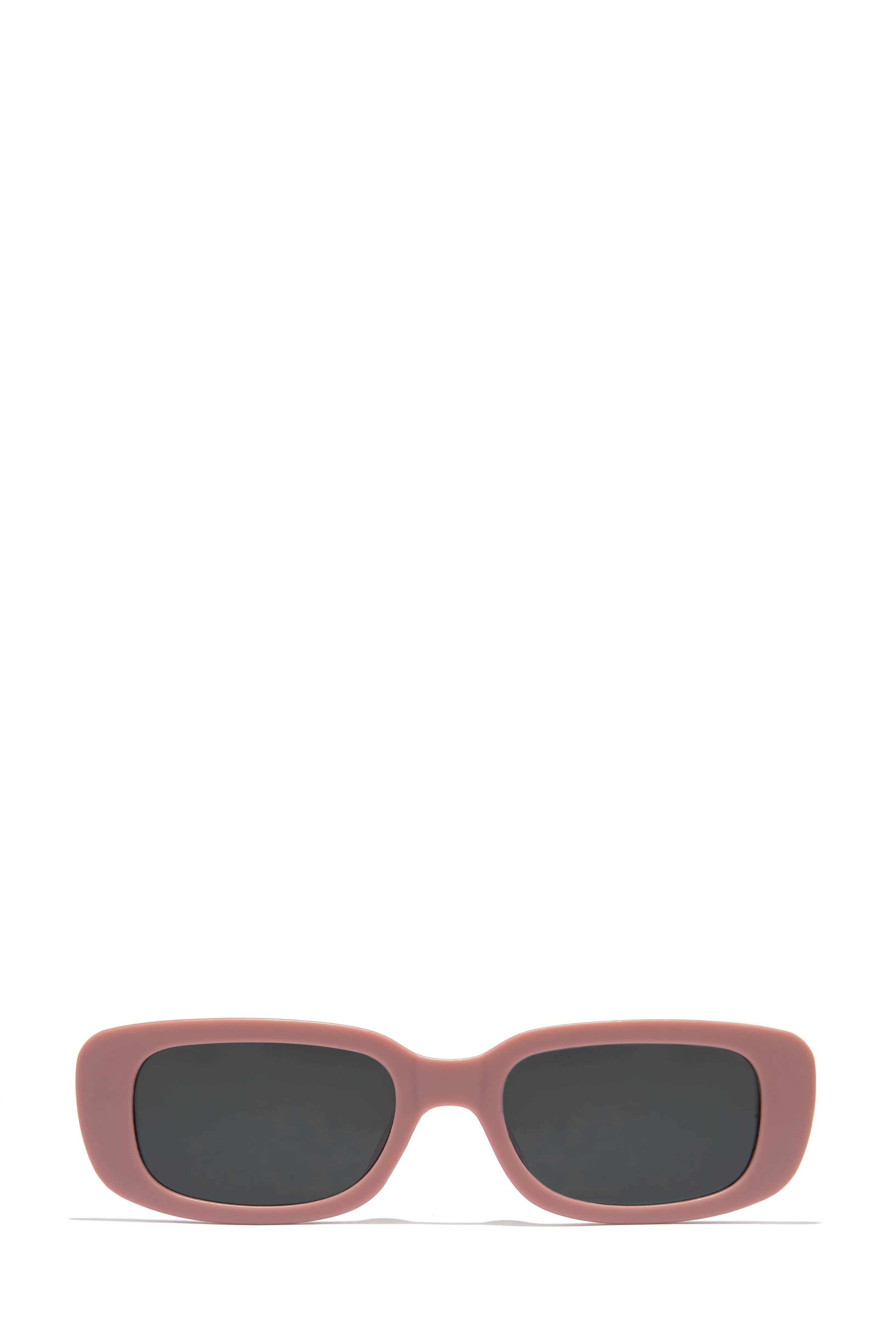 Devani Rectangle Sunglasses - Pink