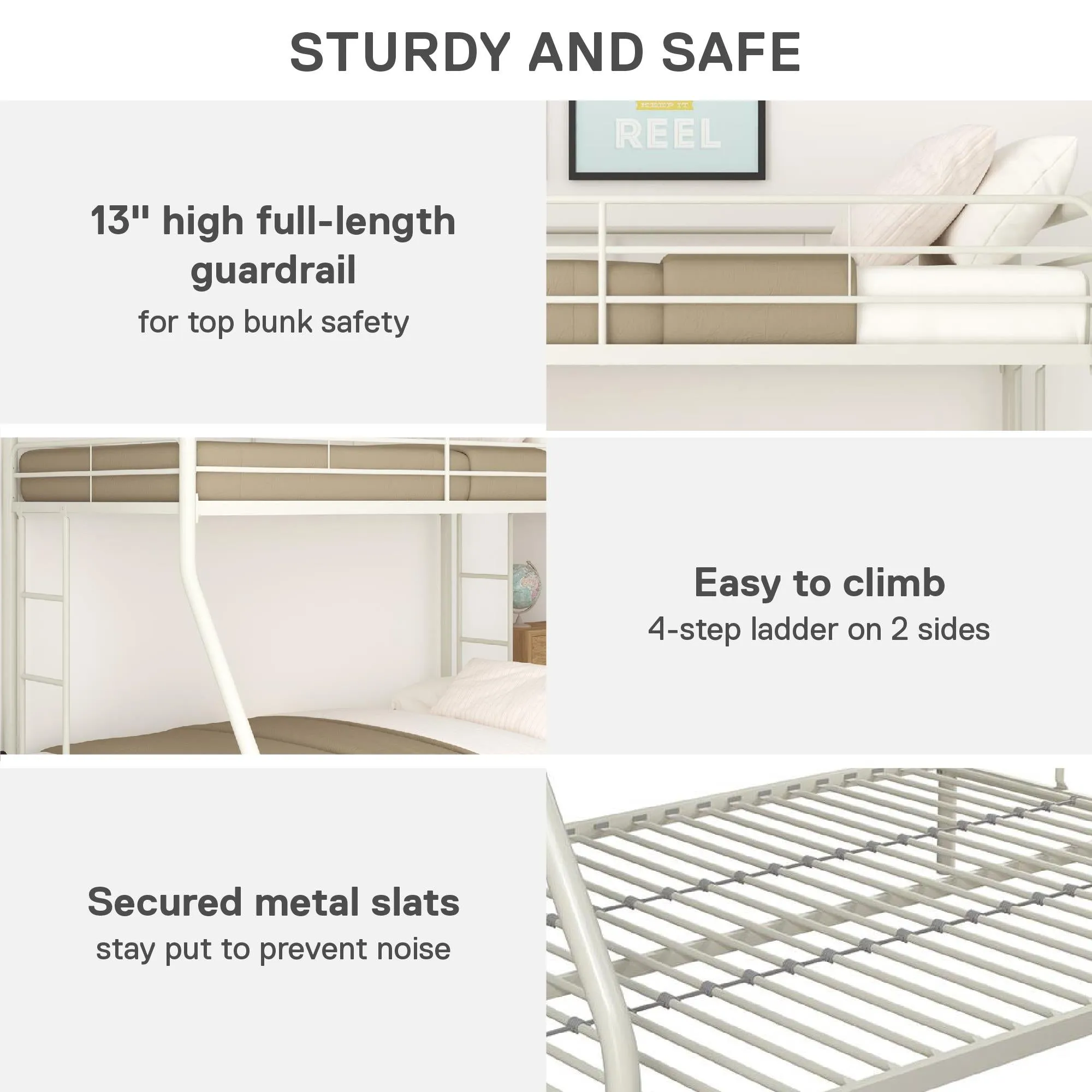 Dusty Metal Bunk Bed