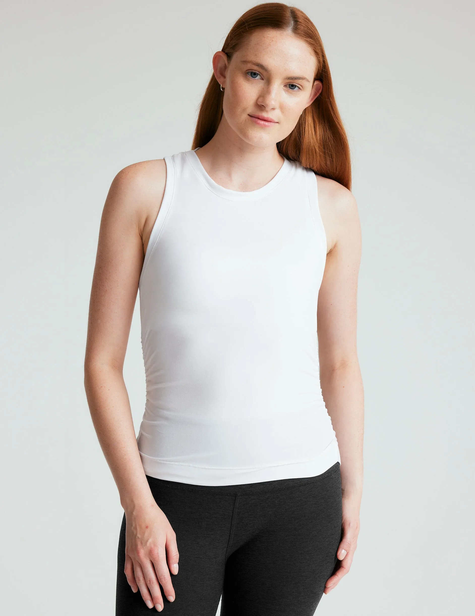 Featherweight Your Fit Shirred Tank