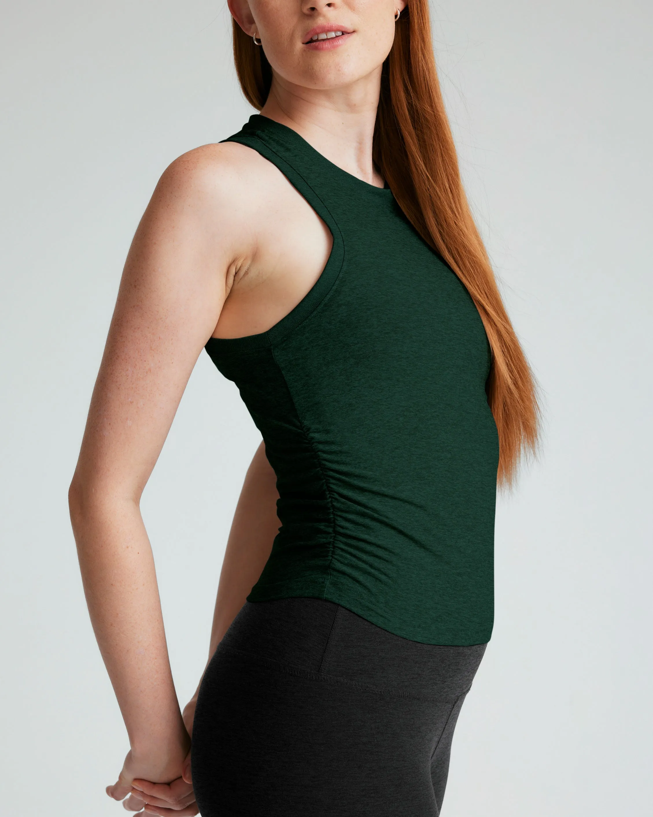 Featherweight Your Fit Shirred Tank