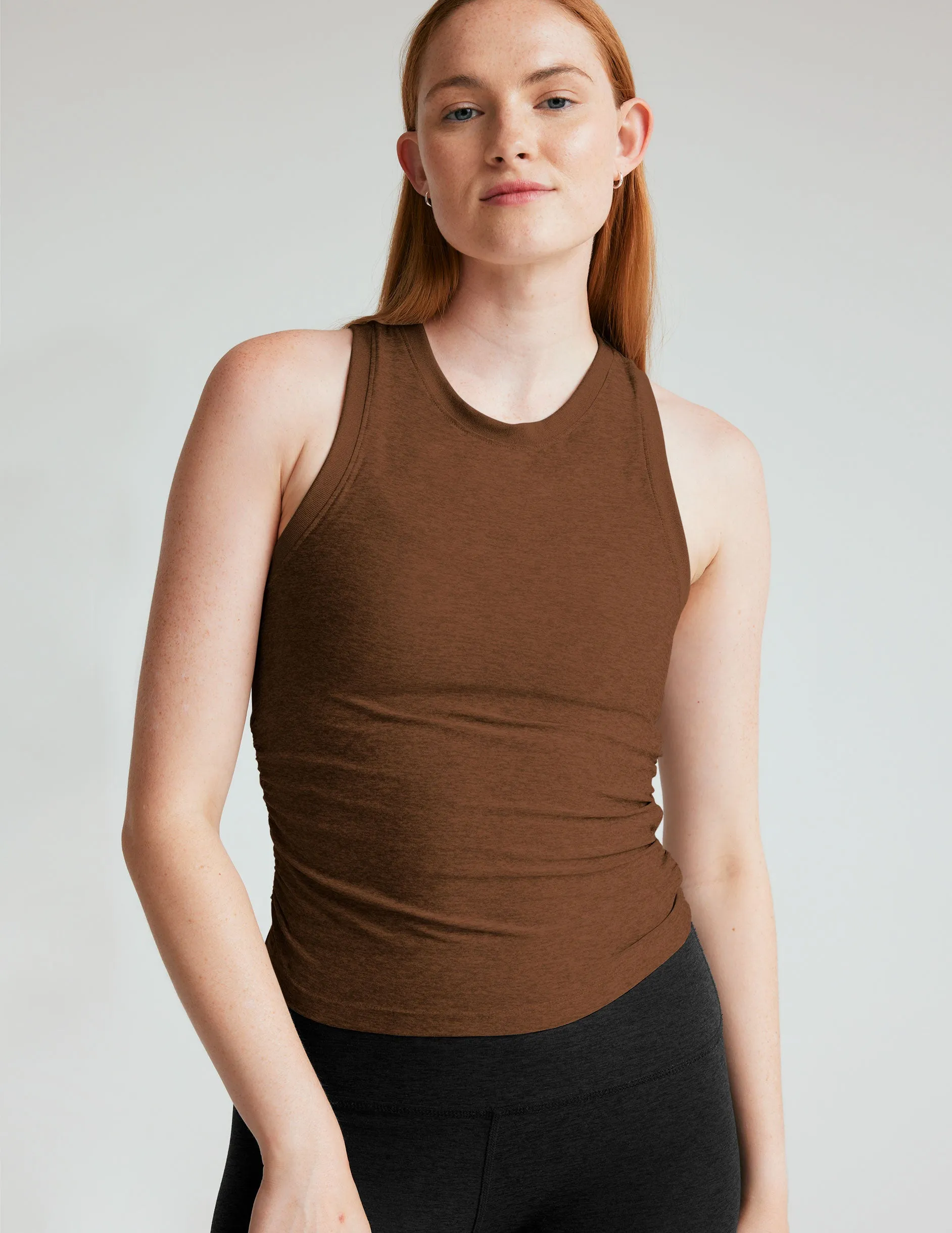 Featherweight Your Fit Shirred Tank