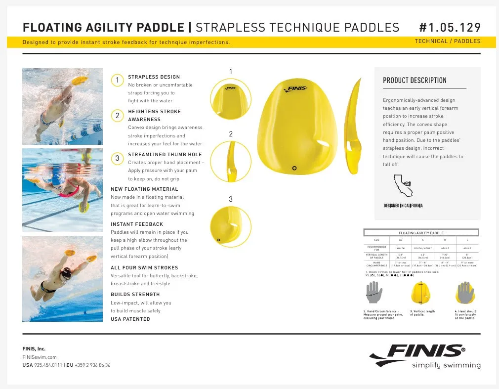 Finis Agility Hand Paddles