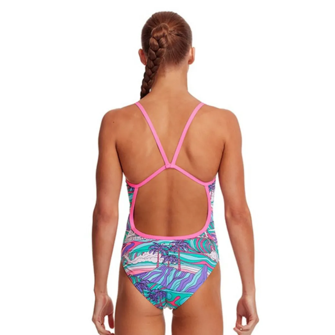 Funkita One Piece Eco | Single Strap |  Palm Cove Swimsuit