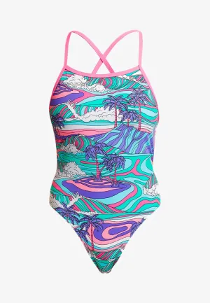 Funkita One Piece Eco | Single Strap |  Palm Cove Swimsuit