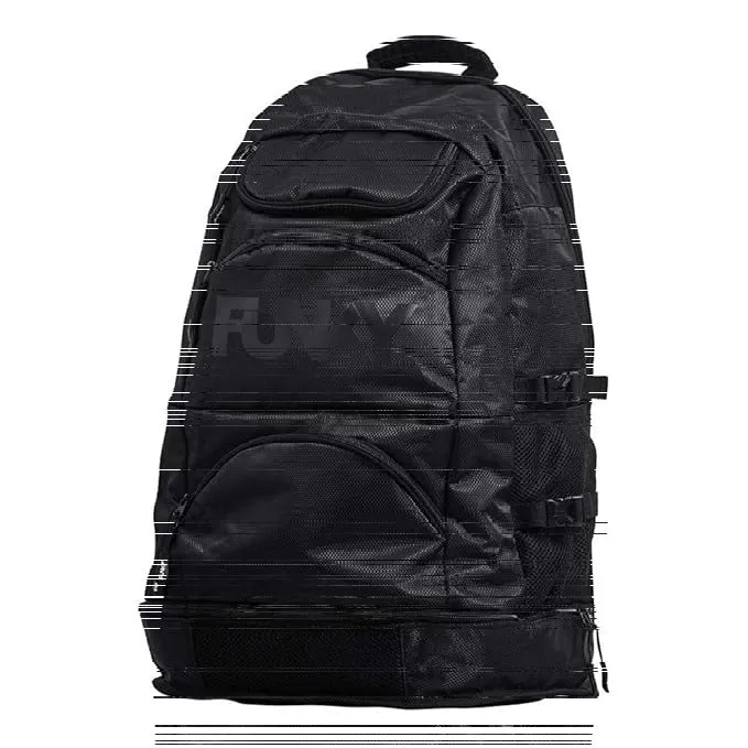 Funky Trunks Expandible Elite Squad Backpack Back to Black