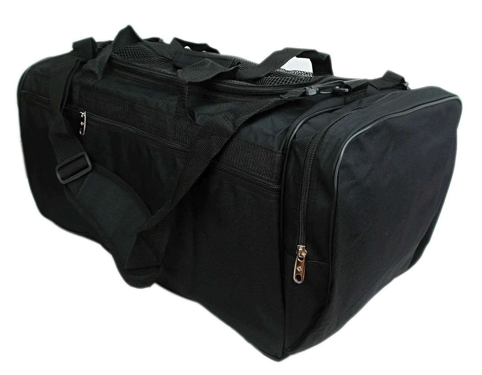 Gear Bag, Deluxe, Mesh Top, 28", Black