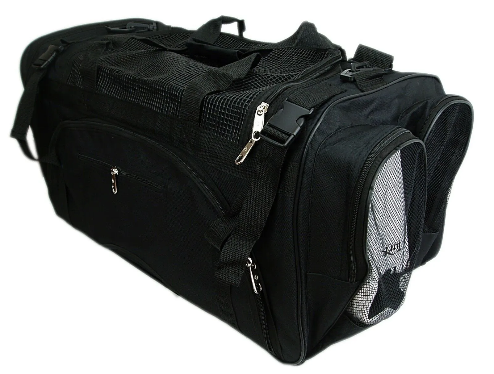 Gear Bag, Deluxe, Mesh Top, 28", Black