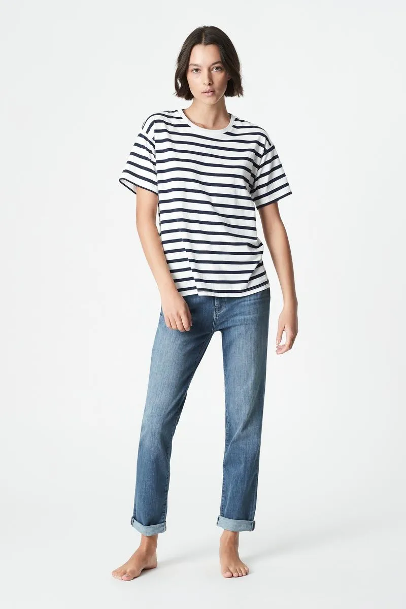 Georgia - White/Navy stripe