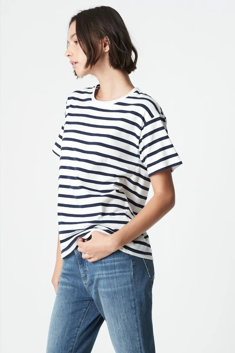 Georgia - White/Navy stripe