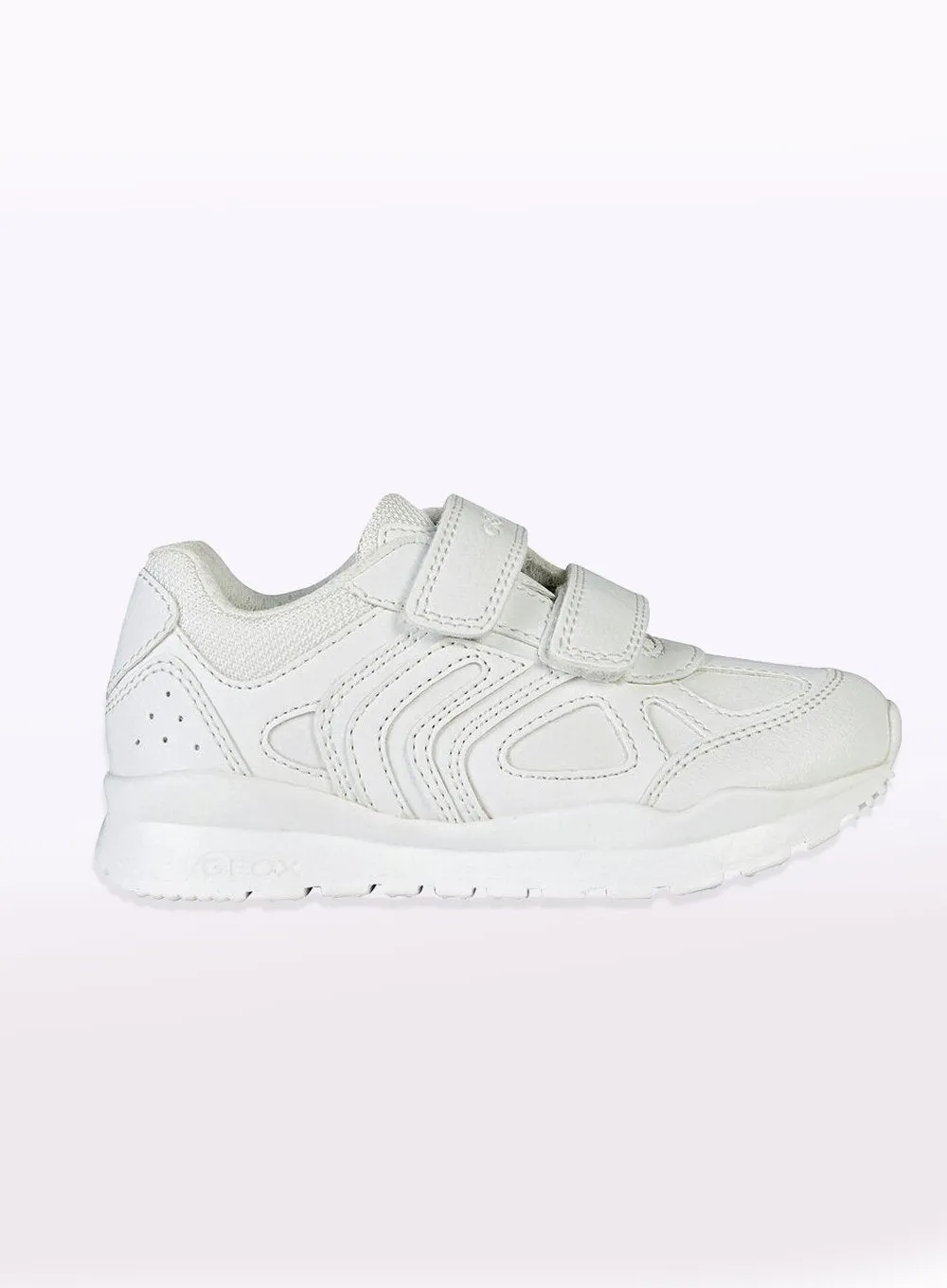 Geox Jr Pavel Trainers in White