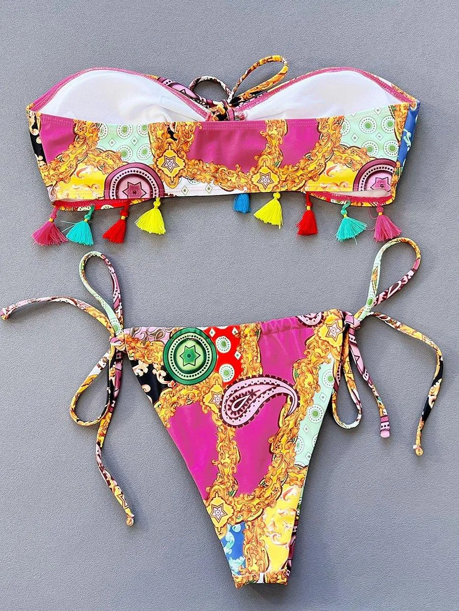 GFIT® New Sexy Color Personalization Bikinis Set