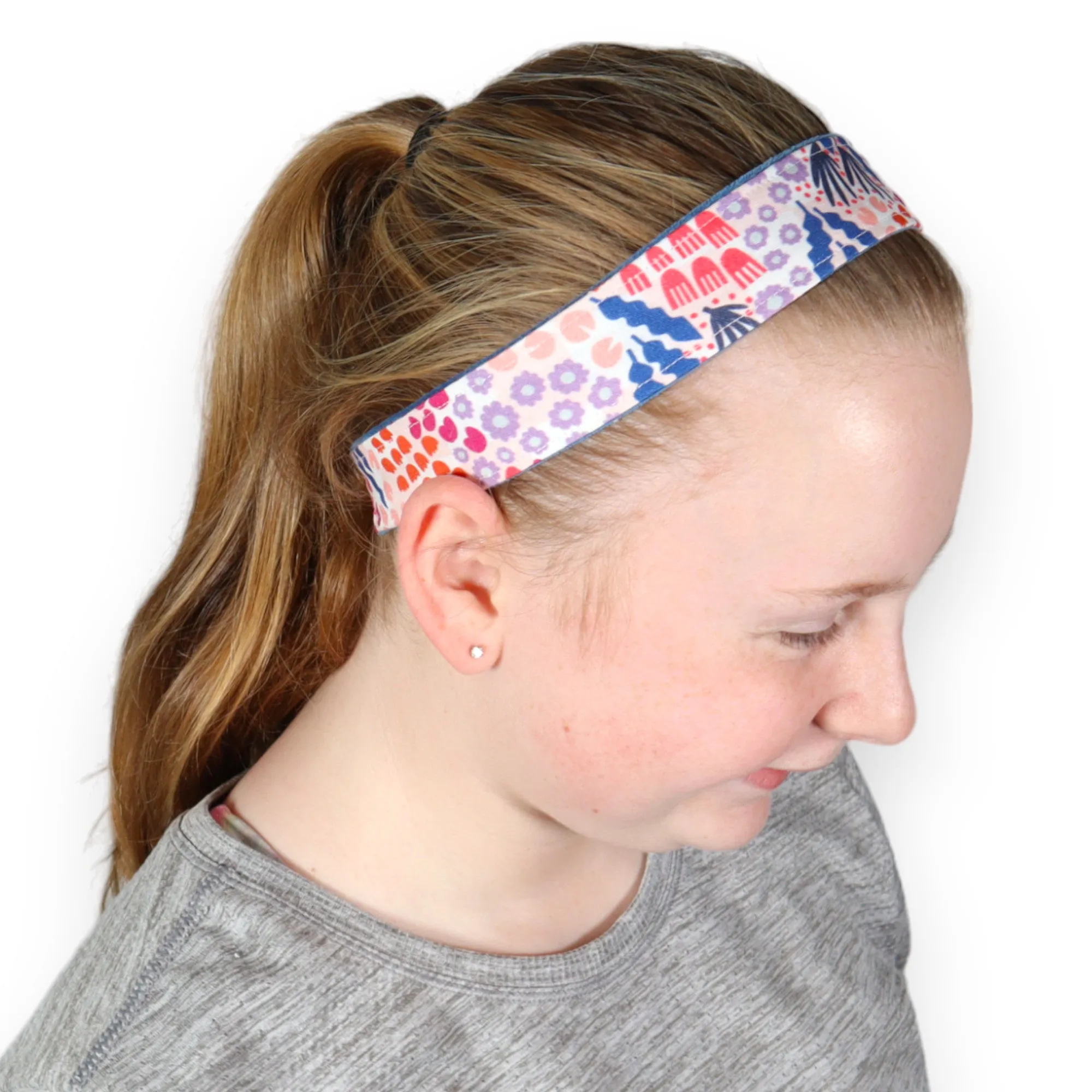 Headband Sewing KIt - Abstract Floral - Makes 4 Headbands