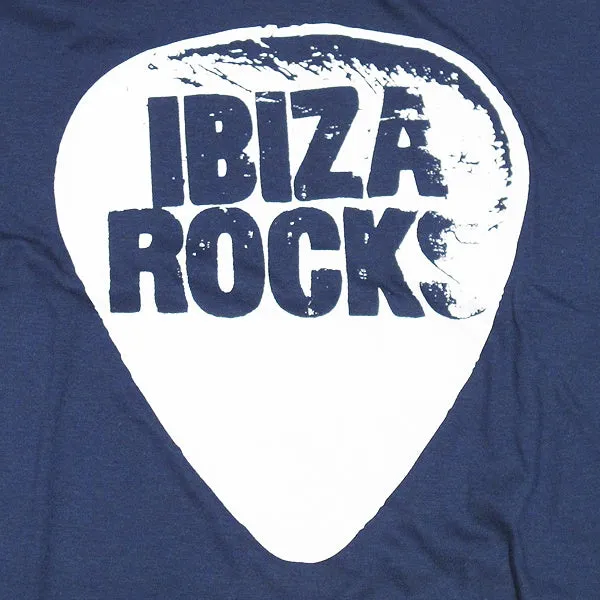 Ibiza Rocks Plectrum Kids Navy T-shirt