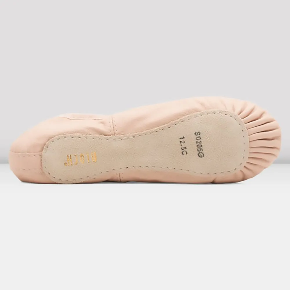 Kids Full-Sole Leather Ballet Slipper by Bloch (205G)